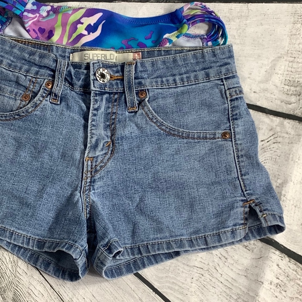 Levi's 518 Superlow Jean Shorts